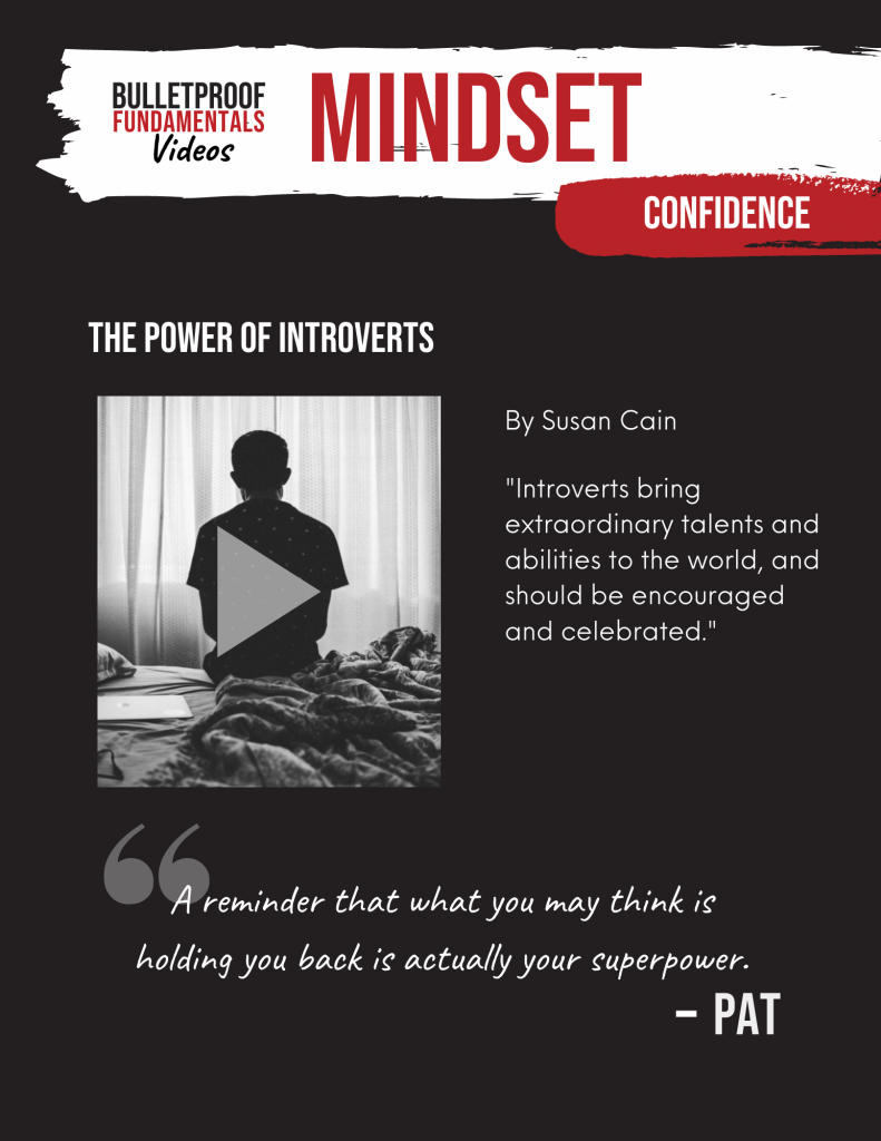 Power Of Introverts Bulletproof Your Career Power Of Introverts Bulletproof Your Career